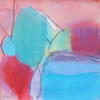 Am Wasser 60 x 60 cm Acryl auf Leinwand